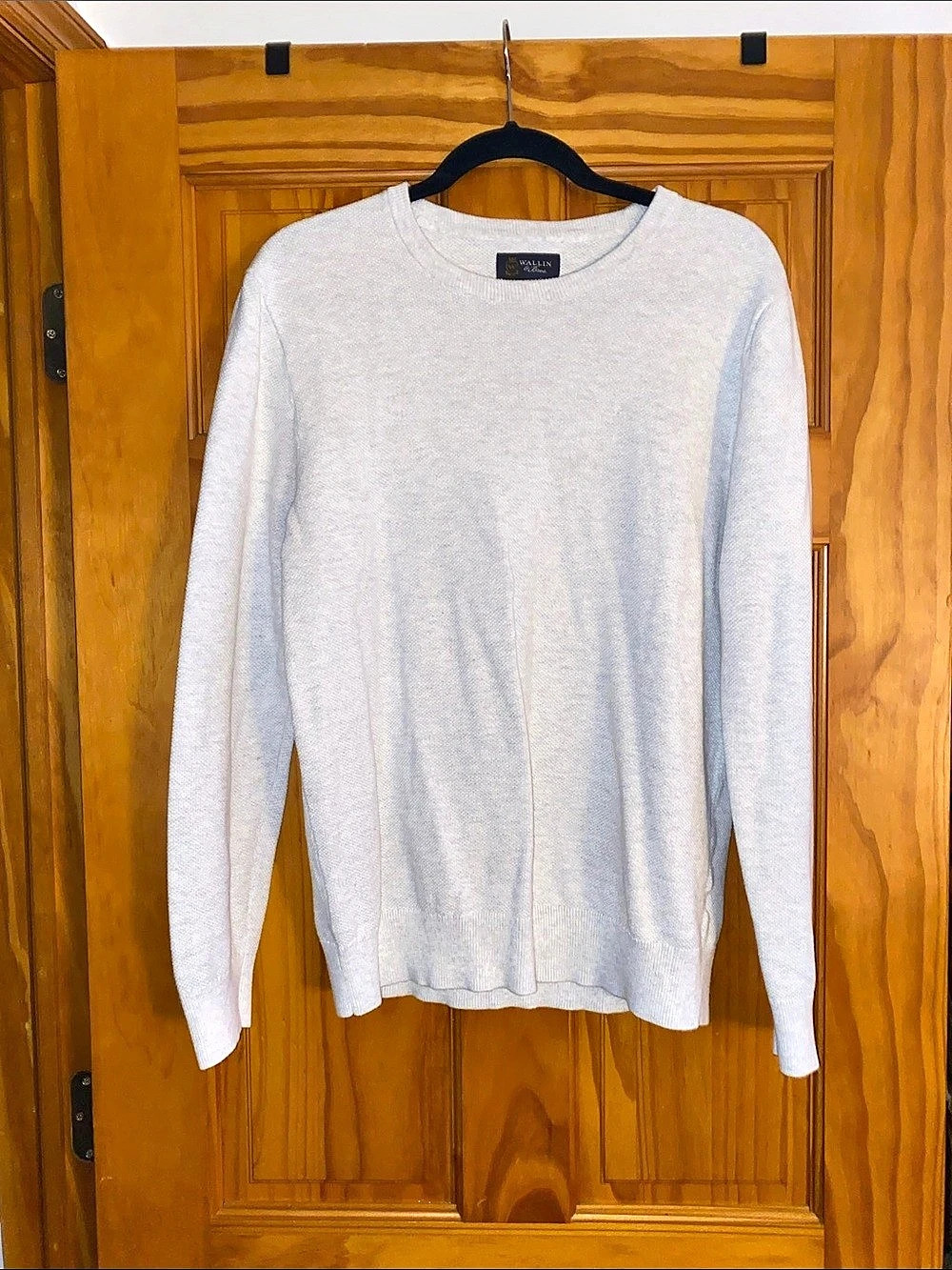 Wallin & Bros. Men's Cotton Crewneck Sweater Size Large